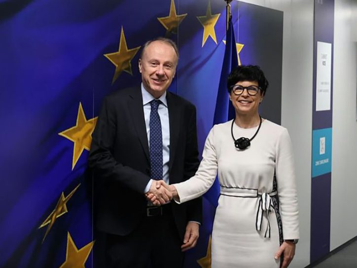 Vladan Đokić i Marta Kos