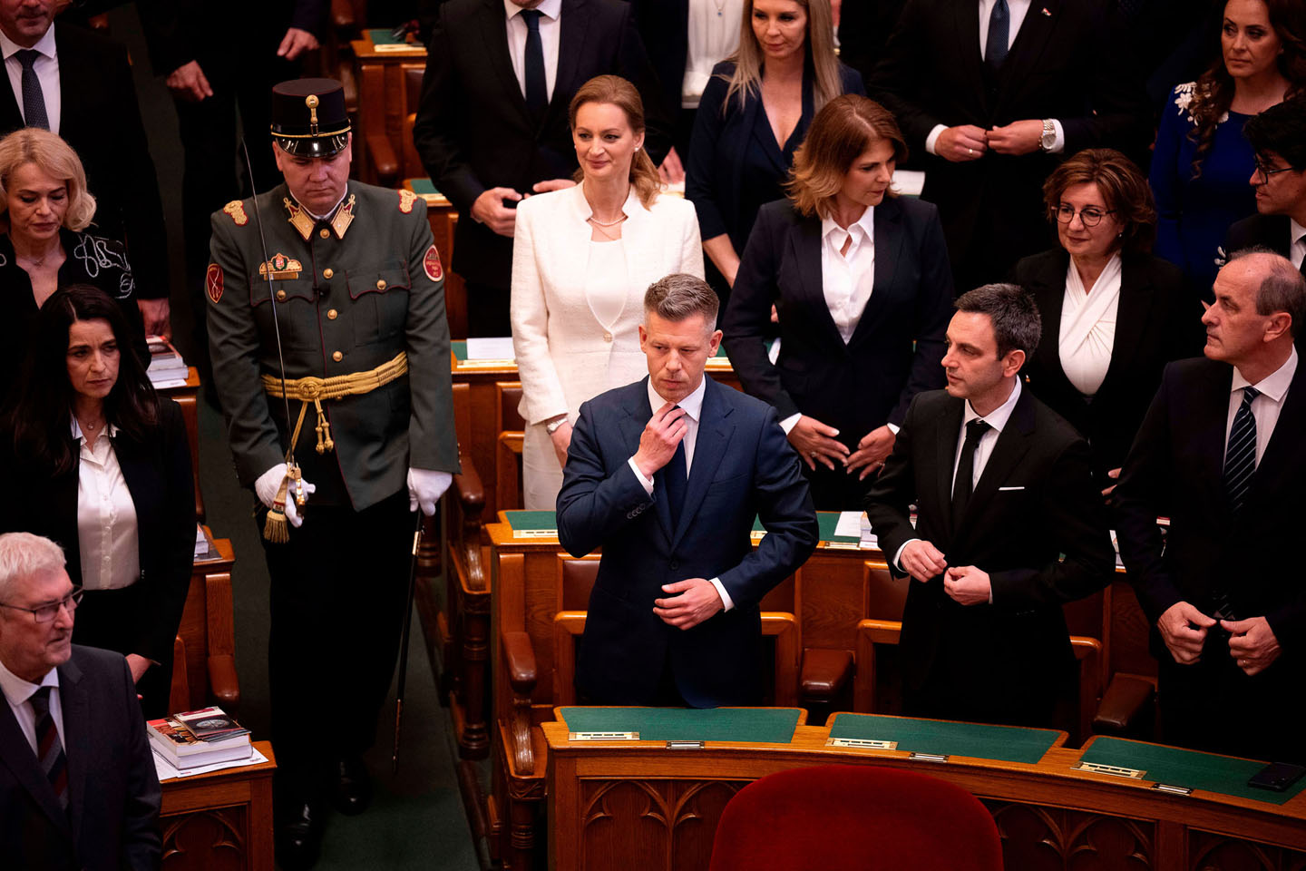 Peter Mađar, zakletva
