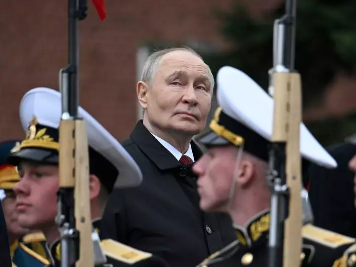 Dan pobede, Moskva, Putin