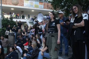 Protest ispred RTS-a 14. maja