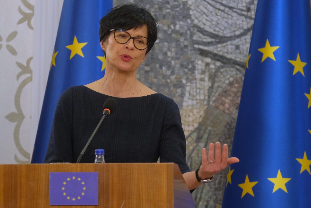 Evropska komesarka za proširenje