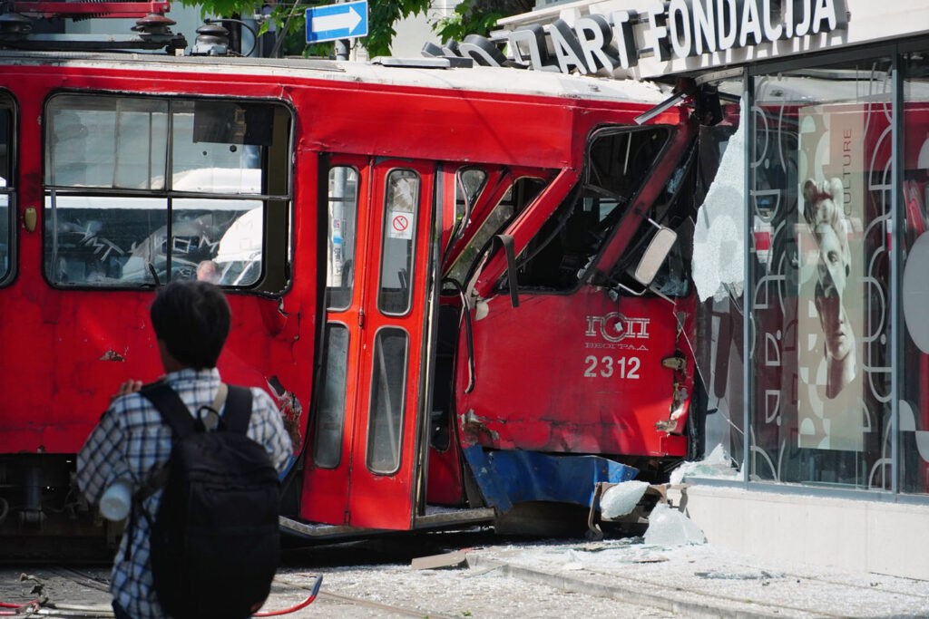 Tramvajska nesreća u Beogradu