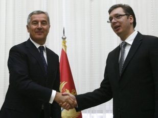 Aleksandar Vučić i Milo Đukanović