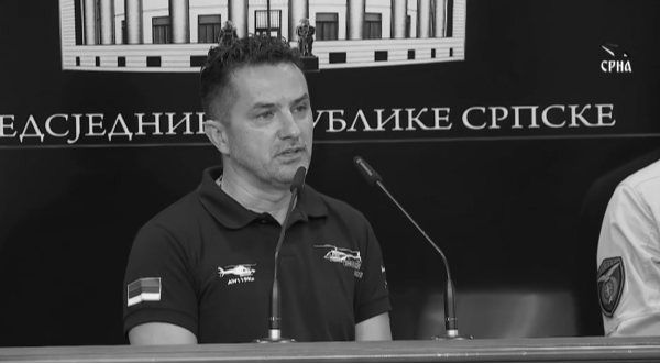 Boban Kusturić na konferenciji za štampu