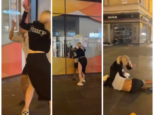 Tuča u Zagrebu