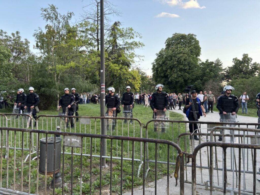 U Ćacilendu prisutne jake policijske snage