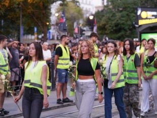 Komemorativna šetnja u Beogradu