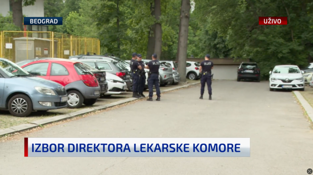 policija, Lekarska komora Srbije