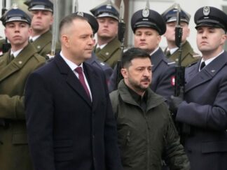 Karol Navrocki i Volodimir Zelenski