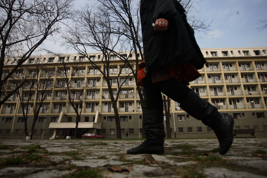 Studentski dom na Novom Beogradu.