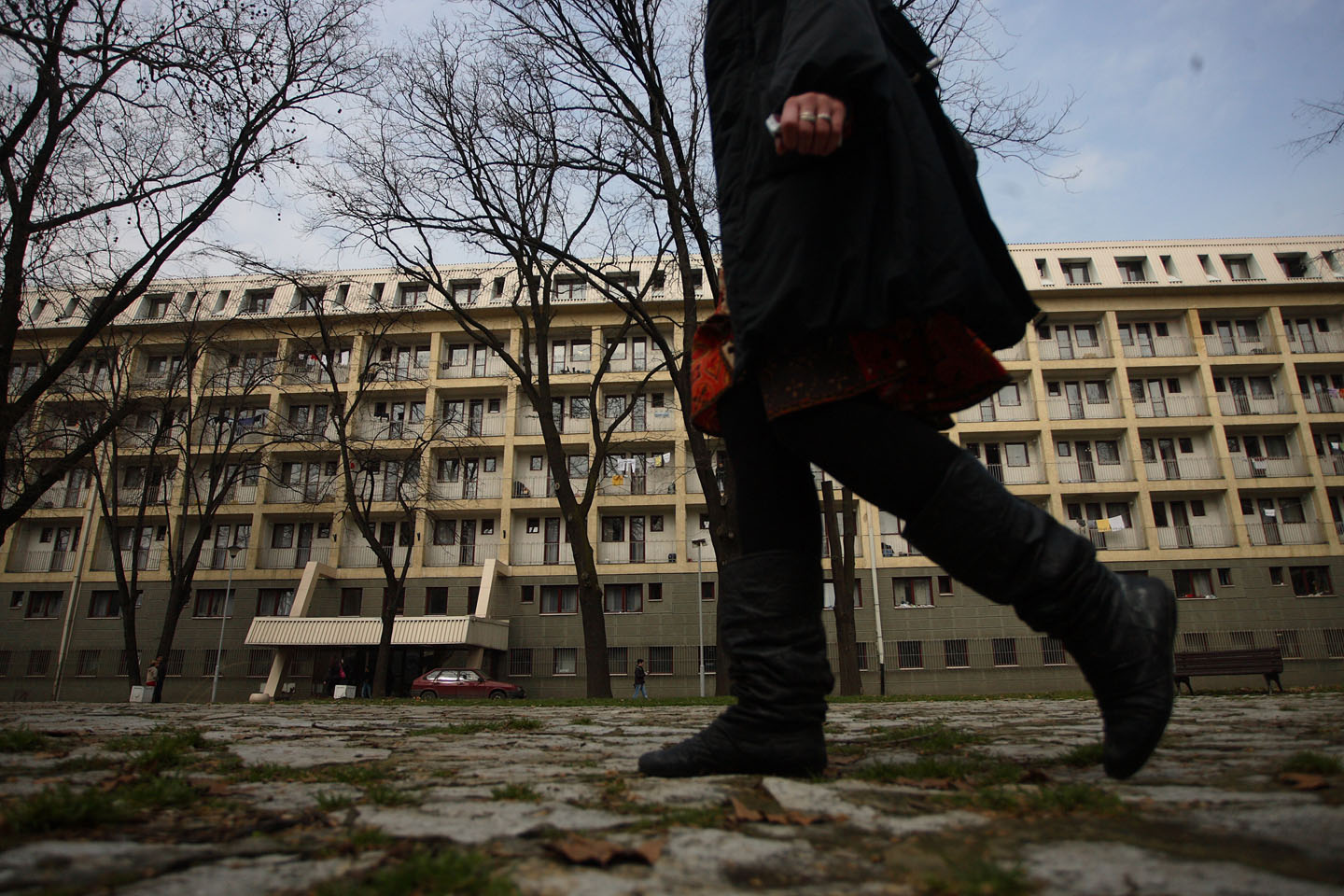 Studentski dom na Novom Beogradu.