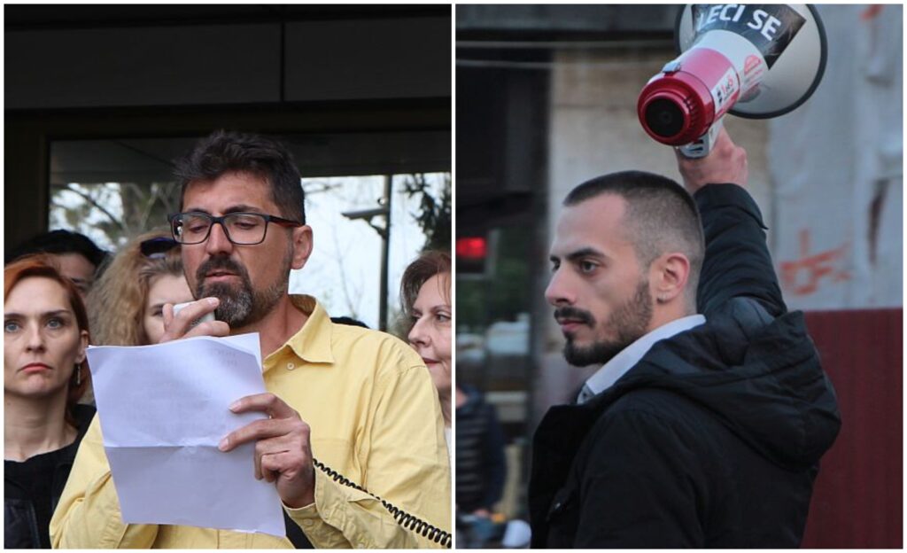 Vladimir Mihić (levo) i Brajan Brković (desno)