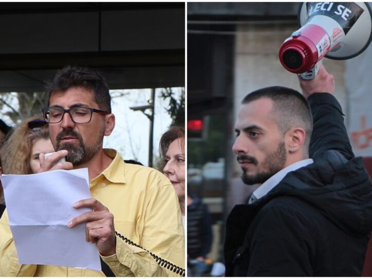 Vladimir Mihić (levo) i Brajan Brković (desno)