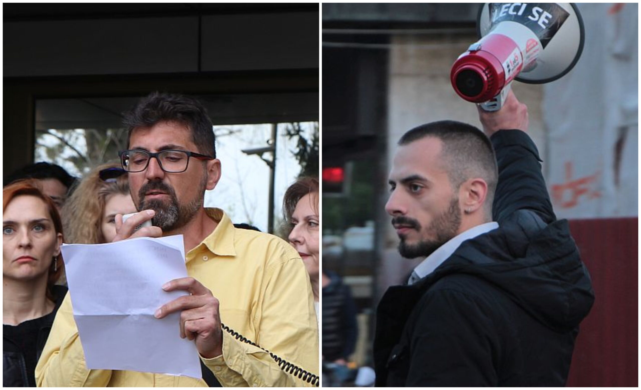 Vladimir Mihić (levo) i Brajan Brković (desno)