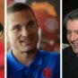 Novak Đoković, Nemanja Vidić i Dejan Bodiroga
