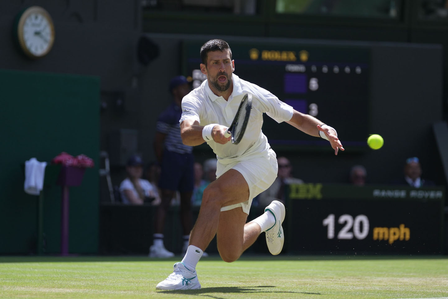 Novak Djoković protiv Romana Safjulina, Vimbldon 2026.