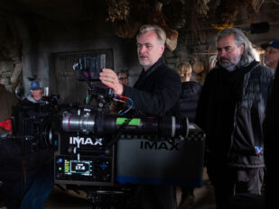 Kristofer Nolan na snimanju filma 