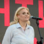 Jelena Pavlović govori na studentskom protestu „Sve se vidi na Vidovdan“