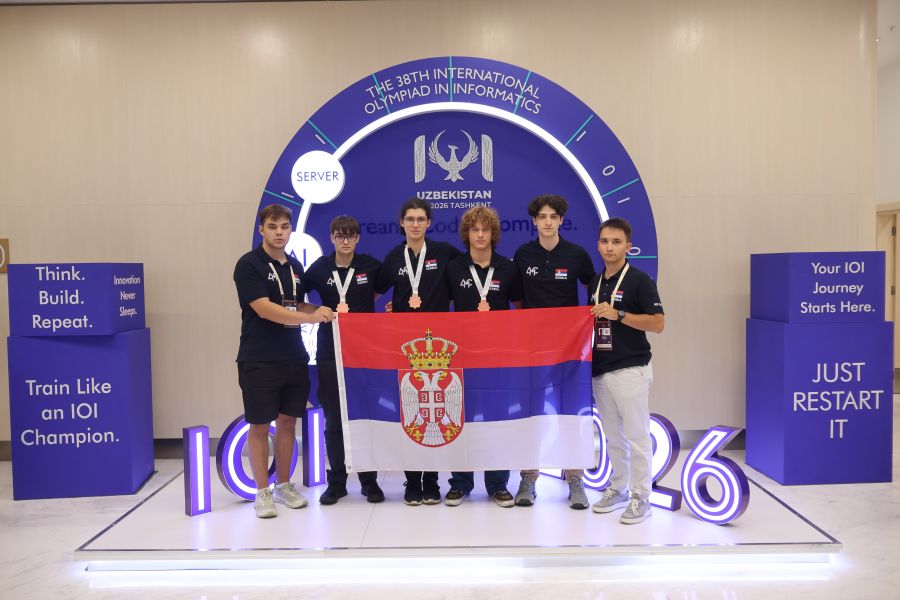 Tri bronzane medalje za srpske srednjoškolce na Olimpijadi iz informatike