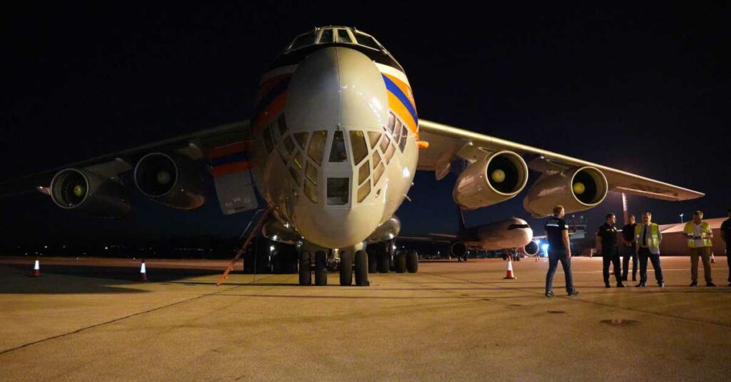 Iljušin, ruski protivpožari avion