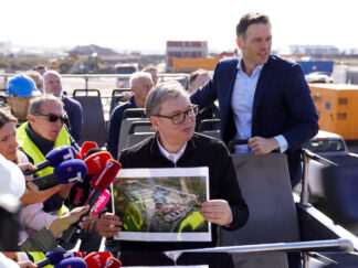 Aleksandar Vučić i Siniša Mali