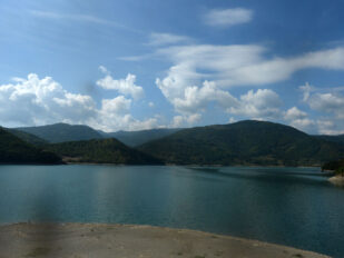 Jezero Gazivode na Kosovu