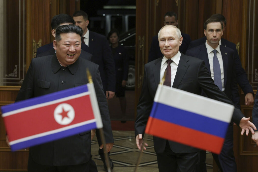 Kim Džong Un i Vladimir Putin