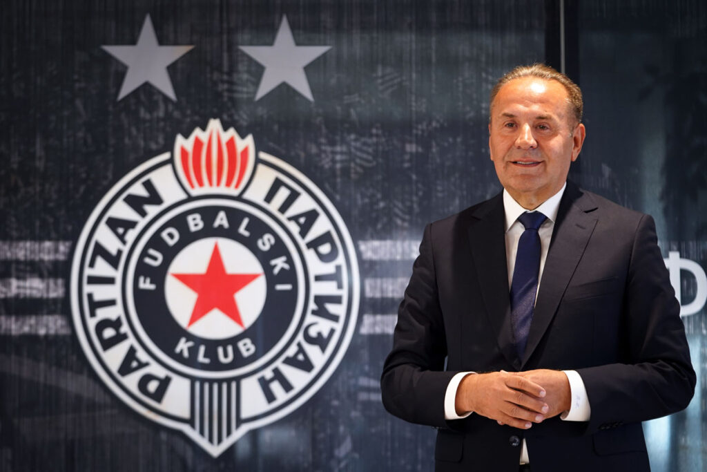 RASIM LJAJIĆ predsednik Fudbalskog kluba Partizan