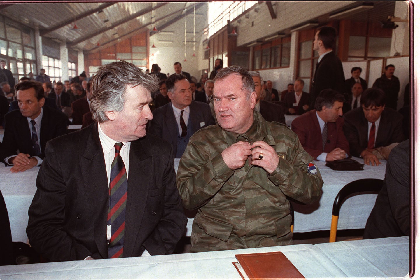 Mladić i Karadžić na Palama