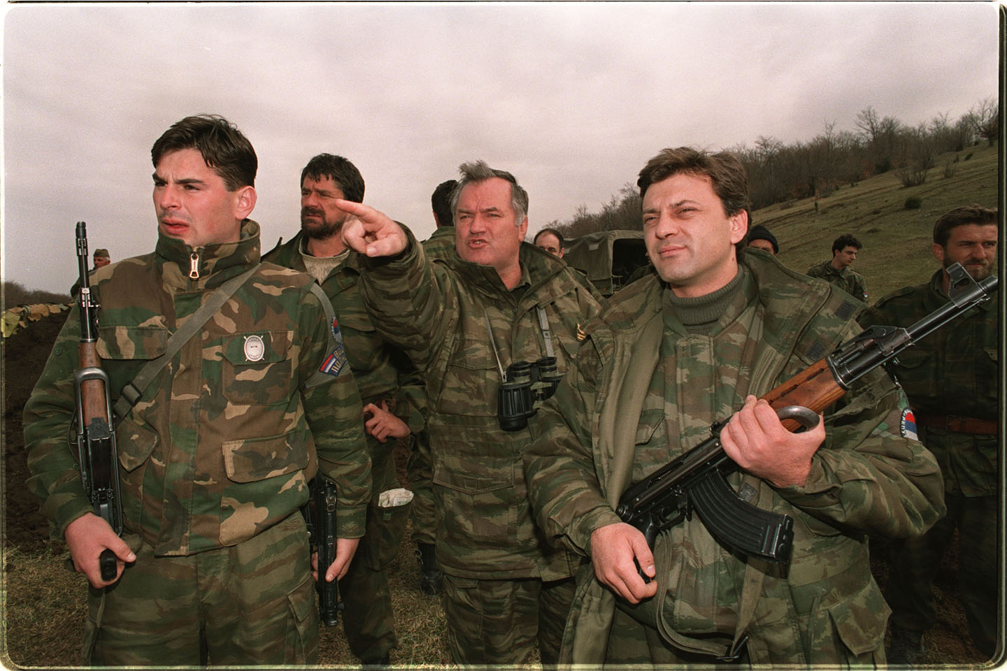 Ratko Mladić u Goraždu 1994. godine