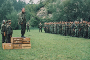 Ratko Mladić i njegovi mladići