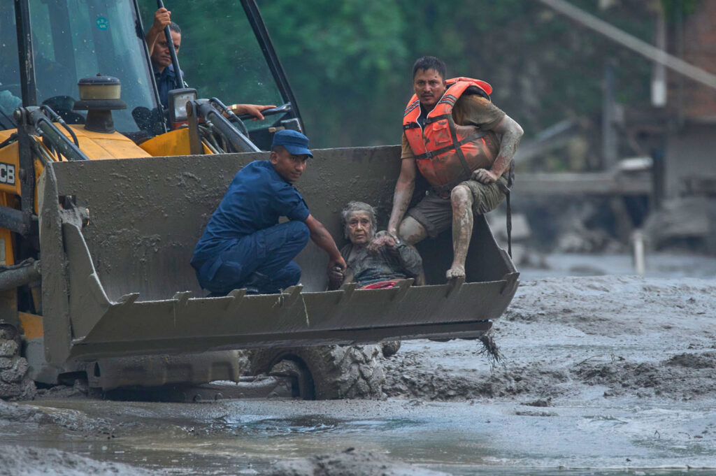 Nepal, Tibet, Poplave
