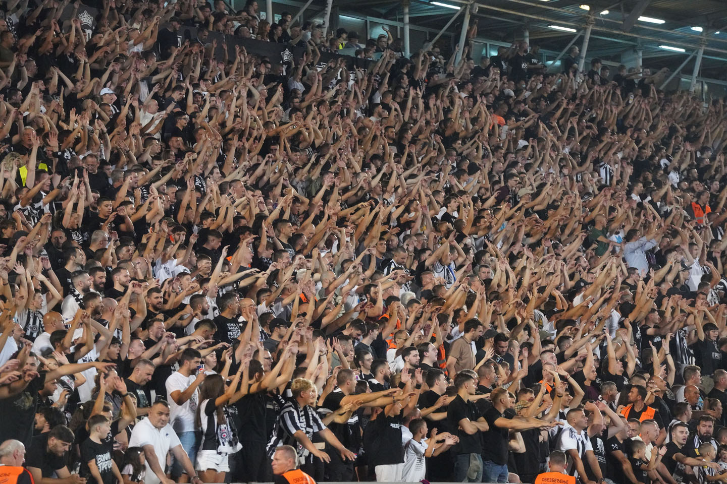 Pun stadion u Humskoj FK Partizan 2:1 Hetafe, kvalifikacije za Ligu Konferencija