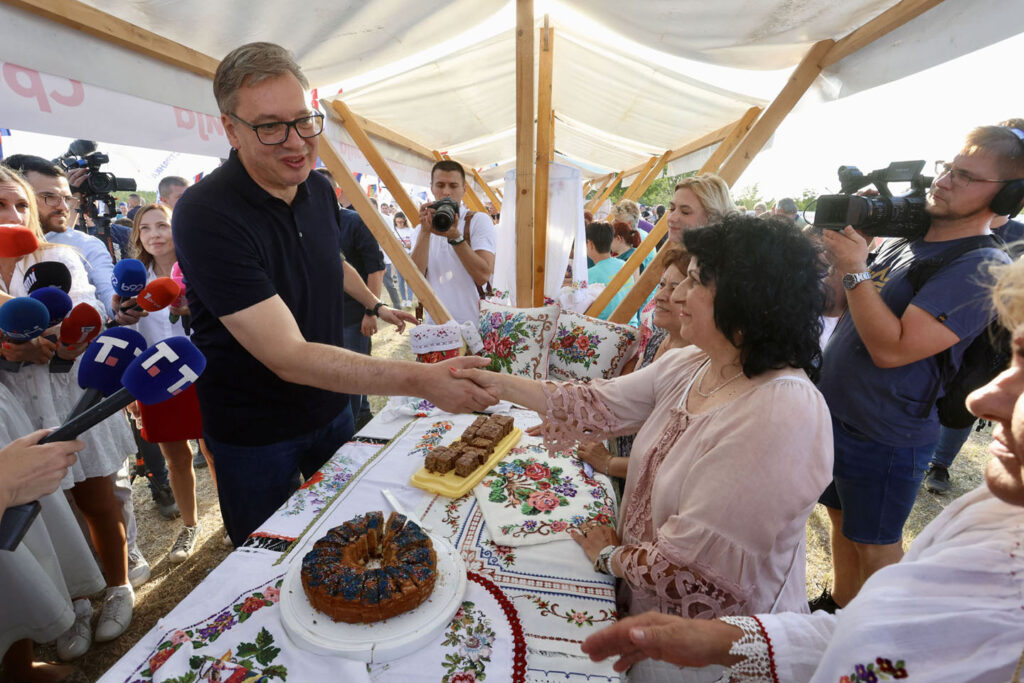 sns satori, vucic u alibunaru