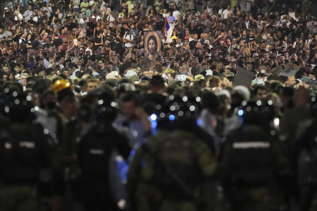 Protest u Valjevu