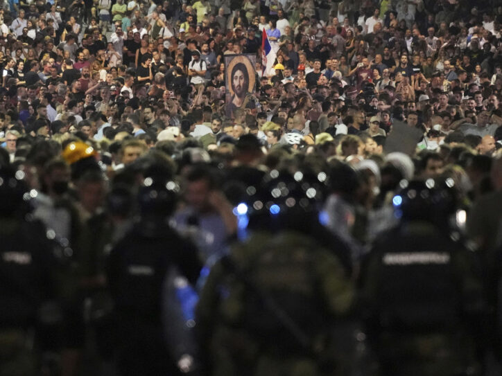 Protest u Valjevu