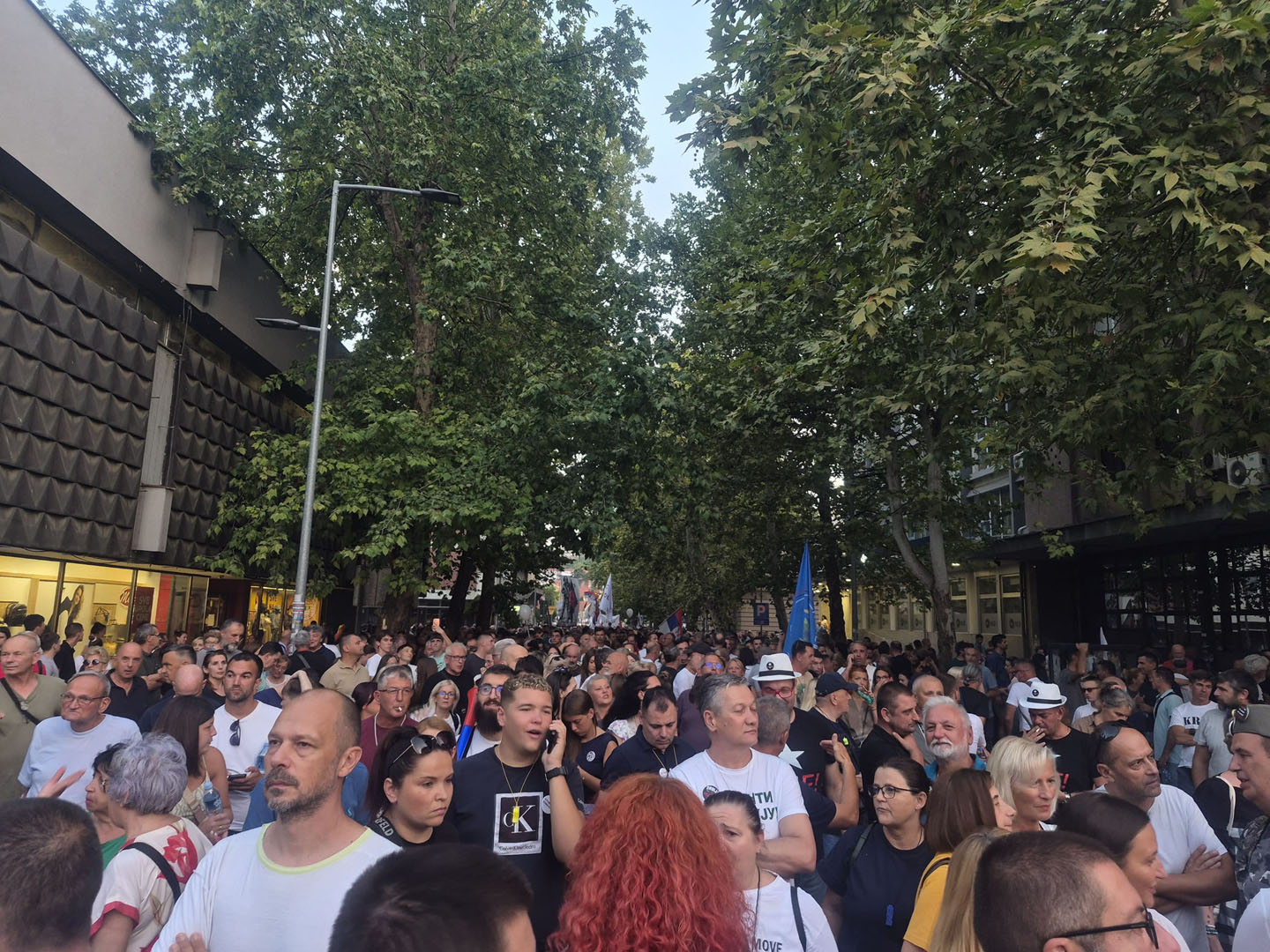 Protest u Valjevu 14. avgusta 2026.