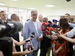 Predsednik Srbije Aleksandar Vučić i