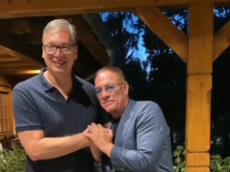 Vučić i Žan Klod van Dam