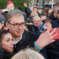 Aleksandar Vučić među narodom