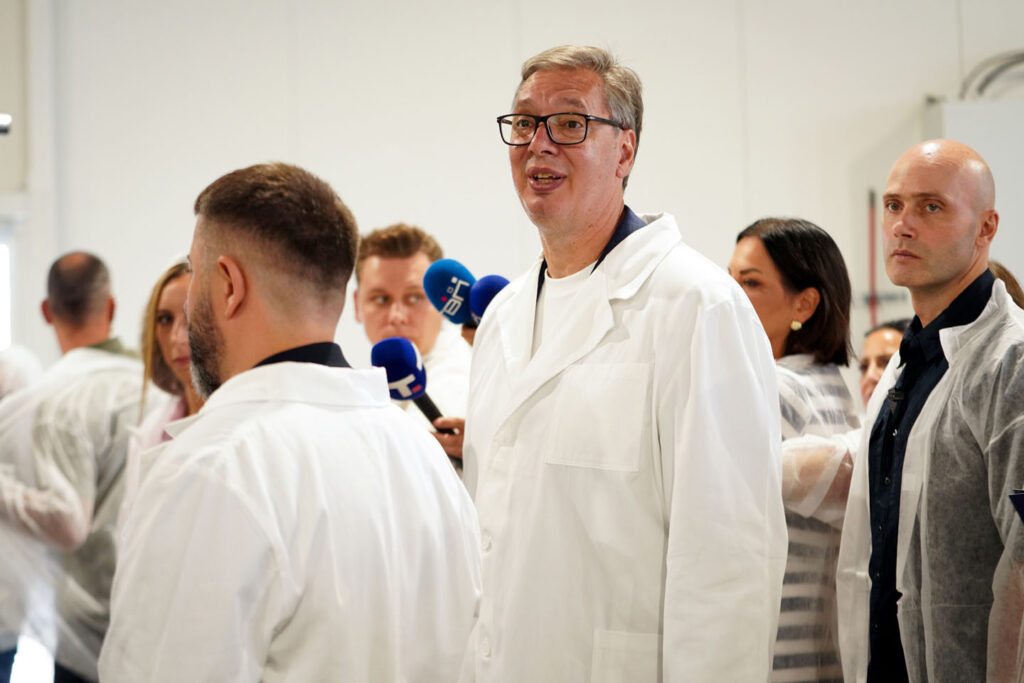 Aleksandar Vučić u Jagodini