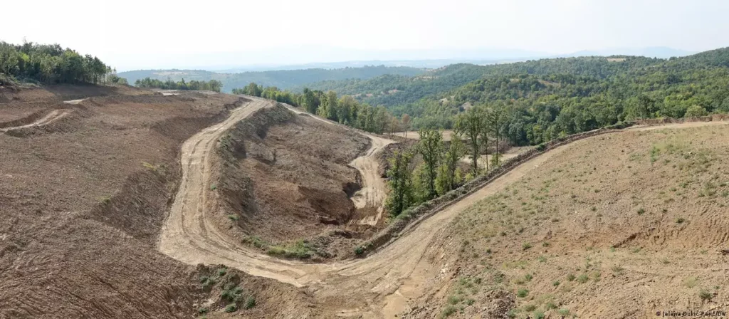 Malka Golaja kod Zaječara - razrovana zemlja tamo gde je nekad bila šuma