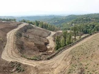 Malka Golaja kod Zaječara - razrovana zemlja tamo gde je nekad bila šuma