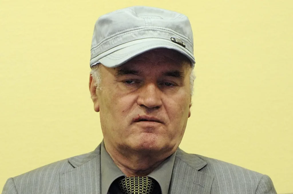 Ratko Mladić u sudnici Haškog tribunala