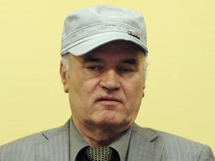 Ratko Mladić u sudnici Haškog tribunala