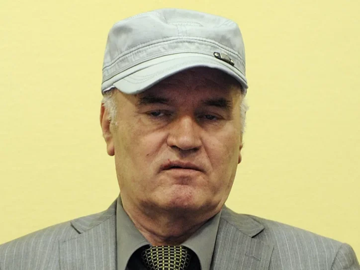 Ratko Mladić u sudnici Haškog tribunala