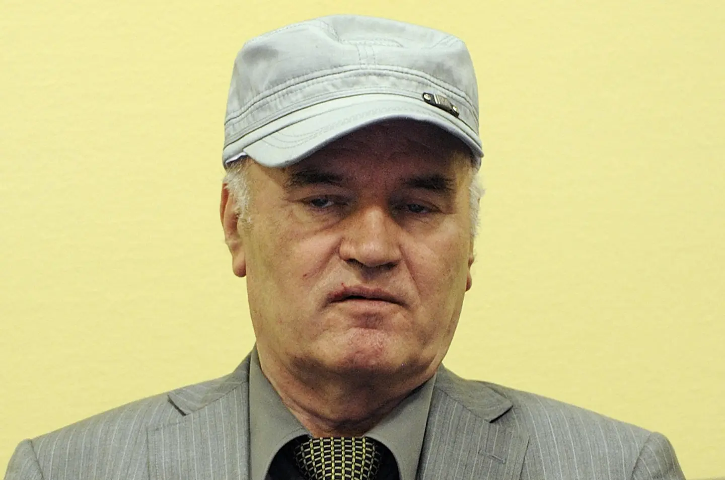 Ratko Mladić u sudnici Haškog tribunala