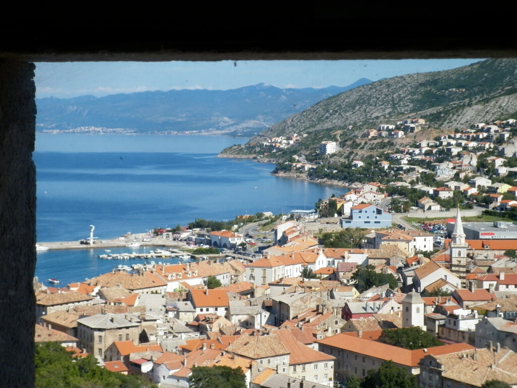Pogled na Senj s tvrđave Nehaj