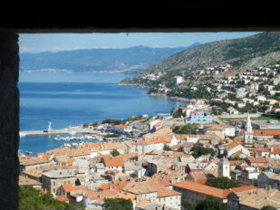 Pogled na Senj s tvrđave Nehaj
