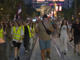 Studentski protest povodom 22 meseca od pada nadstrešnice